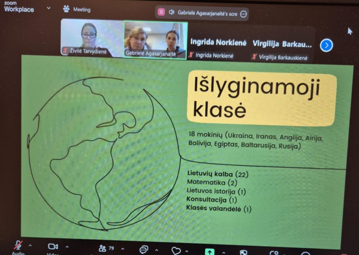 Spalio 16 d. vyko nuotolinis seminaras „Kaip dirbti su iš užsienio grįžusiais / atvykusiais ir ukrainiečių vaikais“.