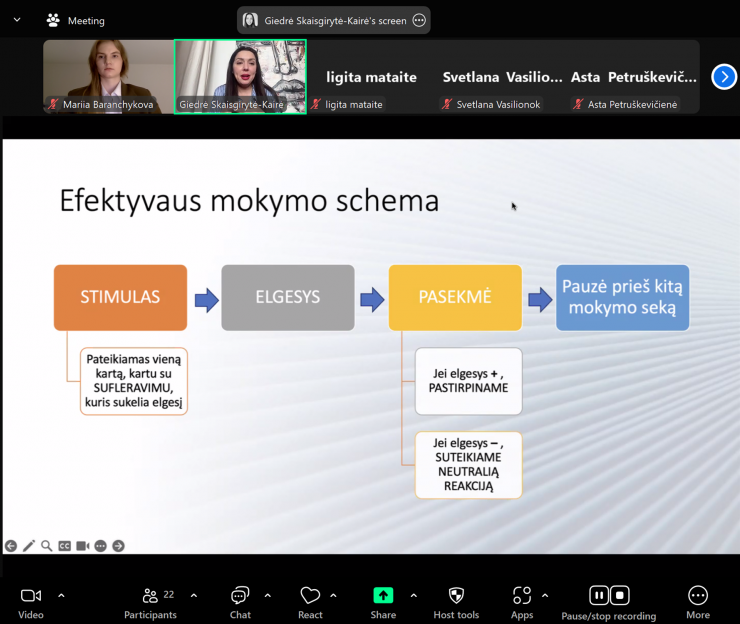 Vasario 13 ir 28 dienomis vyko nuotolinis seminaras „Pasirengimo vykdyti įtraukųjį ugdymą galimybės ir kliūtys“